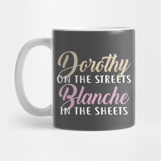 Blanche in the Sheets Mug